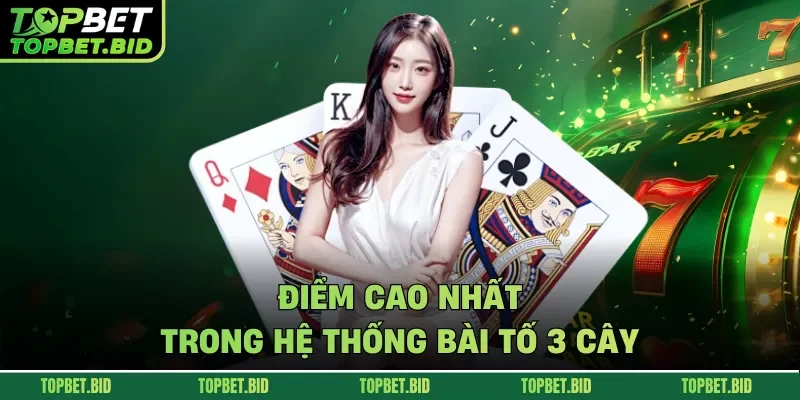Điểm cao nhất trong hệ thống bài tố 3 cây