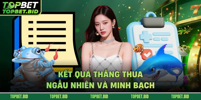 Kết quả thắng thua ngẫu nhiên và minh bạch