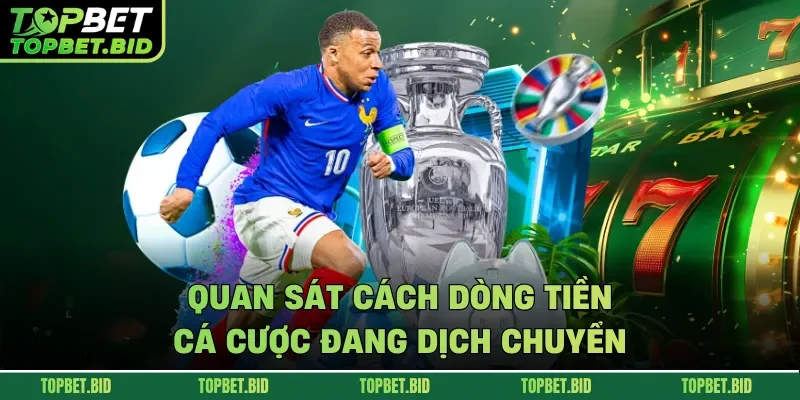 Quan sát cách dòng tiền cá cược đang dịch chuyển 
