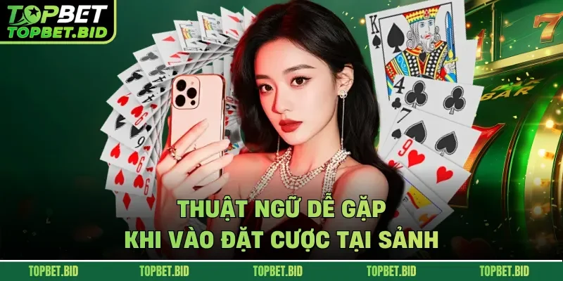 Thuật ngữ dễ gặp khi vào đặt cược tại sảnh