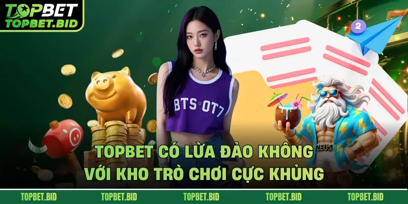 TOPBET có lừa đảo không với kho trò chơi cực khủng 