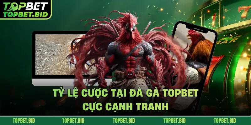 Tỷ lệ cược tại đá gà TOPBET cực cạnh tranh